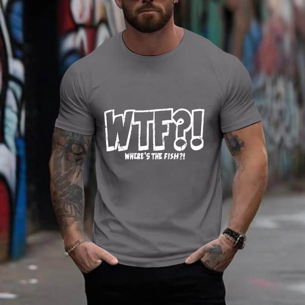 Xihbxyly Camisa de Manga Larga con Estampado de Moda para Hombre, Top Informal de Poliéster, Elegante Camiseta de Cuello Redondo, para Uso Diario, Atuendo de Verano y Primavera, Talla Mediana, Corte