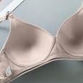 thumbnail image 6 of kamemir Wireless Bras for Women Women's Bralette Wireless Padded Bra Top Sexy Everyday Basic Deep V-Neck Grey,42, 6 of 6