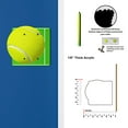 thumbnail image 2 of Off The Wall Plates - Tennis ball - Double Gang Blank Cover, 2 of 4