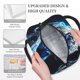 thumbnail image 3 of Fotbe Futuristic Blue Light White Tiger Bolsa de Almuerzo con Estampado, Lonchera Aislada, Contenedor de Comida Reutilizable Tipo Cooler a Prueba de Fugas, 3 of 6