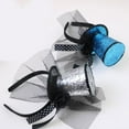 thumbnail image 5 of Yokua Floral Fascinators Top Hat with Glitter Pillbox Hat for Kids Makeup Party, 5 of 19