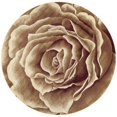 thumbnail image 1 of HomeRoots 352963 7 Pi 7 Po Tapis Rond en Polypropylène Ivoire, 1 of 1