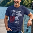 thumbnail image 4 of Jollimate Personalized Legend Dad Shirt, Gift For Papa, Dad Birthday Gift, Dad America Shirt, 4 of 6