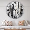thumbnail image 2 of Designart 'Strange World' Oversized Cottage Wall Clock, 2 of 4