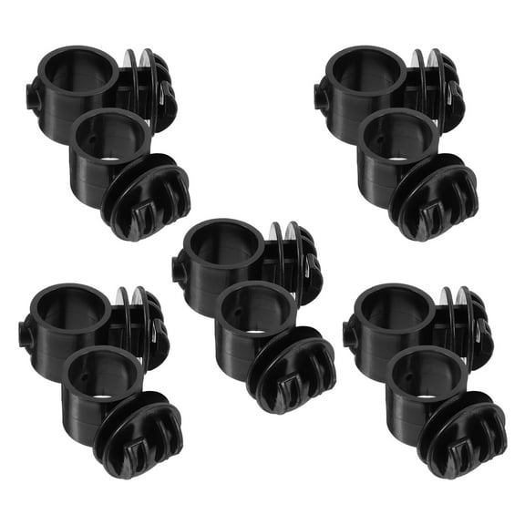 ULTNICE Easy Connection Insulators Electric Fence PC Black Farm Use 10pcs