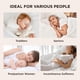 thumbnail image 5 of Protector de colchón impermeable Bedsure Queen Size blanco, 5 of 7