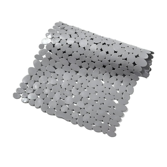 LAMIRO Bath Mats for Shower,Quick Dry Bath Rug,Rubber Bath Mats For Bathroom Floor,Non Slip Kitchen Mat,Bathroom Decor for Men (Black)