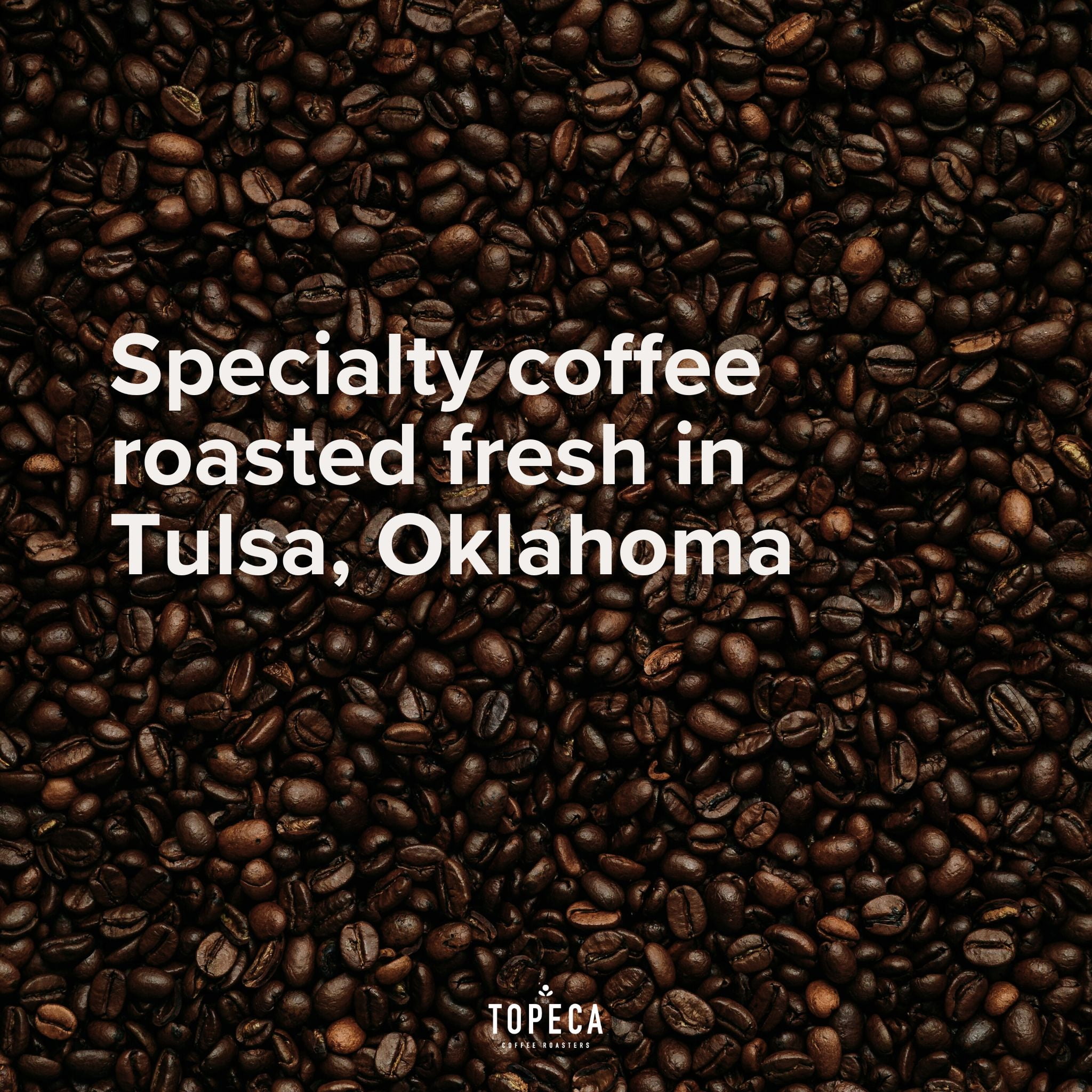 Local Topeca Coffee Santa Ana Blend Whole Bean Light Roast, Naturally Caffeinated