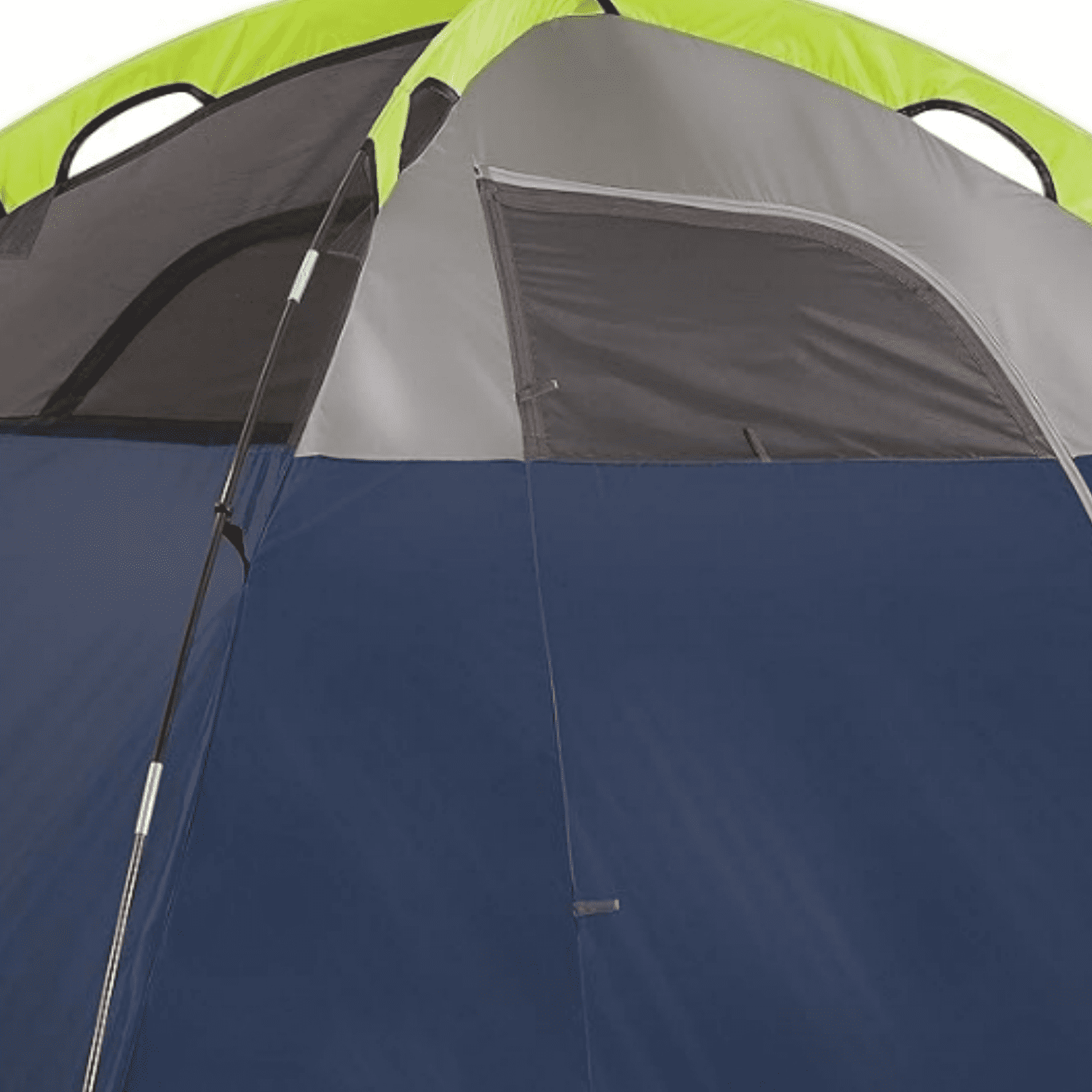 Camping Tent with Rainfly, 2/3/4/6 Person Tent Sets Up in 10 Mins, Weatherproof Shelter for Camping, Festivals, Backyard, Sleepovers, & More