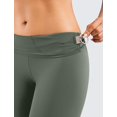 thumbnail image 3 of Shorts CRZ YOGA Sensación Desnuda Cintura Alta 15cm Gris Salvia L, 3 of 5