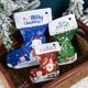 thumbnail image 2 of Bolsas de regalo de botas de medias de Navidad, bolsa de dulces con cierre hermético, Papá Noel, muñeco de nieve, alce, decoración navideña para el hogar, Año Nuevo, 2 of 4