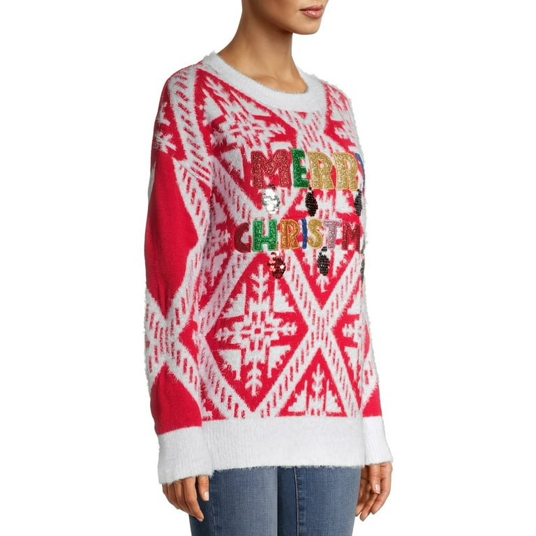 Christmas sweaters in walmart hot sale