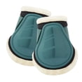 thumbnail image 1 of HORZE Caliber Faux Fur Open Front Horse Protection Fetlock Boots For Jumping and Schooling (Pair), 1 of 5