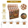 thumbnail image 5 of Autumn Welcome Table Runner, Autumn Thanksgiving Kitchen Dining Table Decoration for Home Party Decor 13x108 Inches, 5 of 9