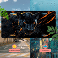 thumbnail image 5 of 1 Pcs 2D Flat License Plate Covers & Frames, Black Panther For Decorative Front, Waterproof For Decoration Aluminum License Plate Covers & Frames Cover For Men Women, 12" X 6", 5 of 7