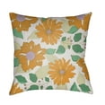 thumbnail image 1 of Moody Floral 22 x 22 x 5 Made to Order Throw Pillow, 1 of 7