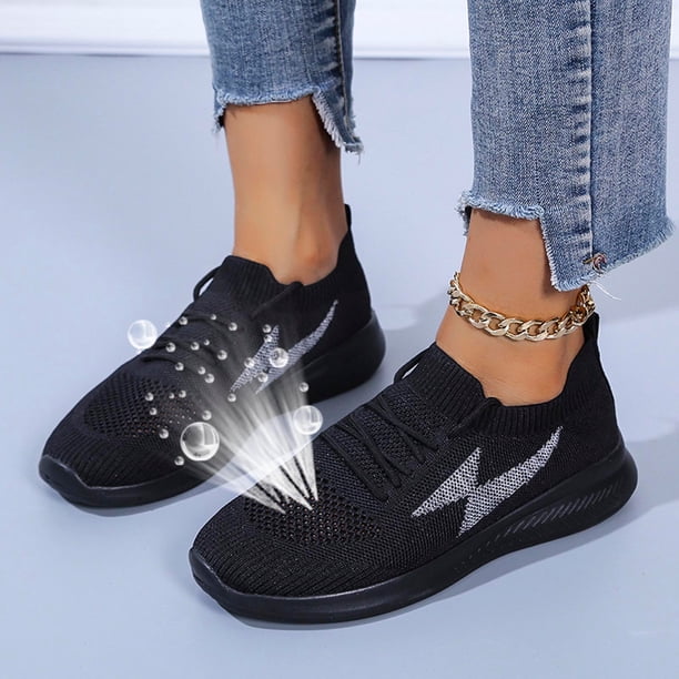 Sandalias de tela elástica de gran tamaño para mujer, zapatos deportivos casuales cómodos de verano Wmkox8yii shalkjhdk155