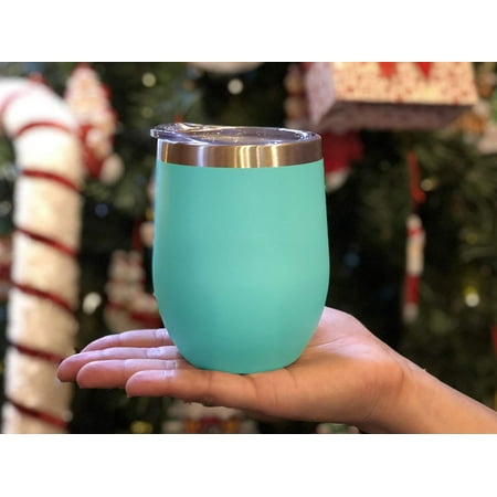 

Sunisery 12 oz Thermos Cup Stainless Steel Coffee Water Vacuum Flask Tumbler Cup Wine Tumbler