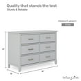 thumbnail image 3 of Dream On Me Cleo Dresser, Pebble Gray, 3 of 6