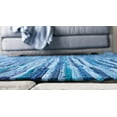 thumbnail image 5 of Unique Loom Striped Chindi Cotton Rug, 5 of 9