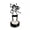 A-Black 1, variant on Dancing Skeleton Candle Holder, Gothic Iron Tea Light Stand, Spooky Skull Shadow Decor for Halloween Party