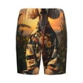 thumbnail image 7 of Daiia Flower Field Poodle Mens Woven Stretch Pajama Short,Short Pajama Pants-XX-Large, 7 of 7