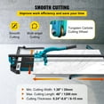 thumbnail image 3 of KFFKFF Tile Cutter, 48 Inch Hand-Operated Tile Cutter, Equipped with a Single Rail & Dual Brackets, 3/5 in Capacity with Accurate Laser Guide, Ideal for Exact Porcelain Tile Cutting, 3 of 9