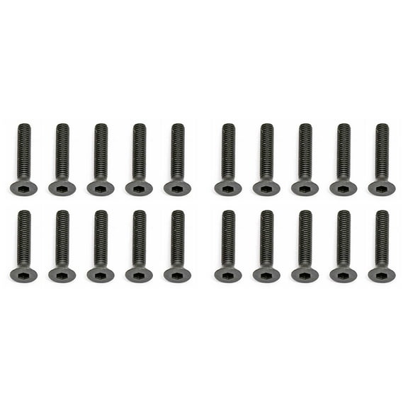 Team Associated M3x16mm Flat Head Hex Screw MGT ASC25204 Gas Car/Truck Replacement Parts