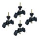 thumbnail image 1 of Pinzas de sujeción T-Track POWERTEC para carpintería, paquete de 4, 1 of 7