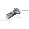 thumbnail image 3 of T Tap Wire Splice Connectors for 18-22 AWG Wires - 3 Way 1 Pin Solderless Low Voltage Splice Connectors, No Stripping Required (10 Pack A), 3 of 6