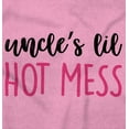 thumbnail image 2 of Uncles Lil Mess Niece Nephew Cute Toddler Boy Girl T Shirt Infant Toddler Brisco Brands 12M, 2 of 5