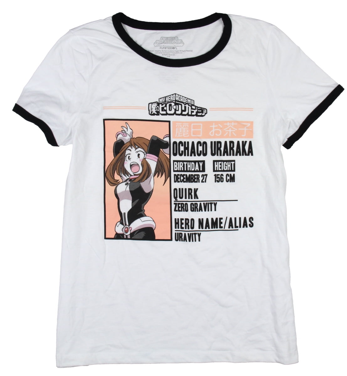 ochaco uraraka shirt