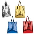 thumbnail image 1 of Paquete 70 piezas Bolsa metalizada non woven con fuelle azul 40 x 45 x 10, 1 of 4