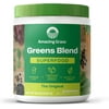 Amazing Grass Greens Blend Superfood: Super Greens Powder Smoothie Mix for Boost Energy ,with Organic Spirulina, Chlorella, Beet Root Powder, Digestive Enzymes & Probiotics, Original, 30 Servings