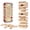Natural, variant on Fugocen 60PCS Toppling Colorful Tower Building Blocks Balancing Puzzles with Dice