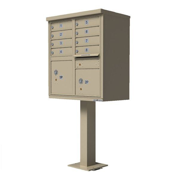 Florence Mailboxes 1570-8 Vital Type I Cluster Box Unit by Florence Mailboxes
