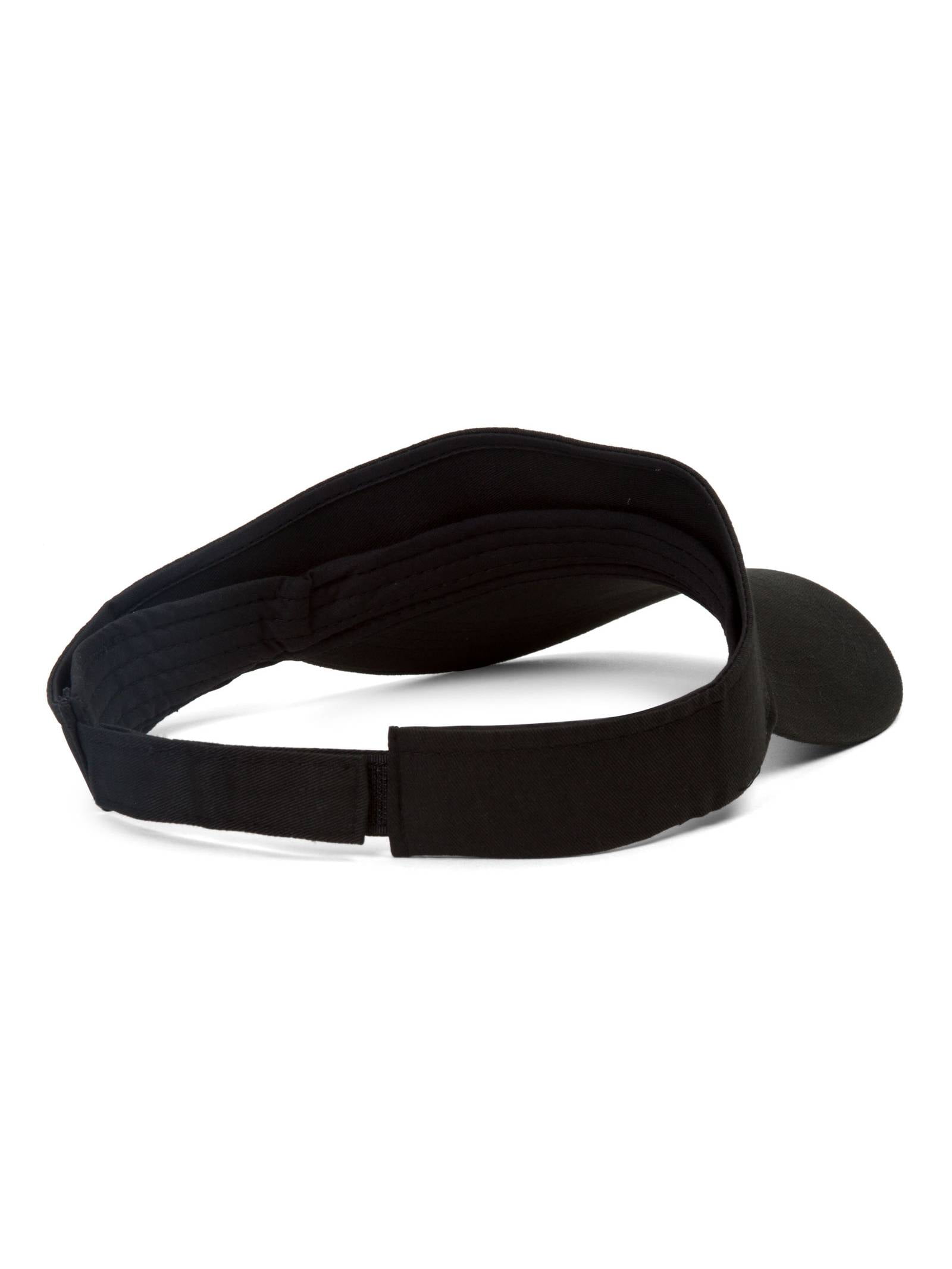 TopHeadwear Plain Sports Visors, Black Walmart Canada