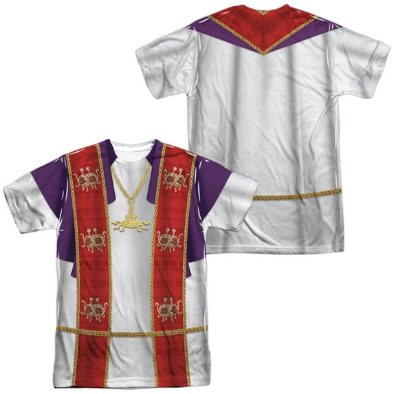 Flying Spaghetti Priest (Front - Back Print) - Short Sleeve Shirt - XXX-Large