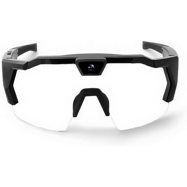 POV Glasses Gafas de Béisbol 4K con Cámara Inteligente Gafas de Sol para Hombre y Mujeres con Cámaras