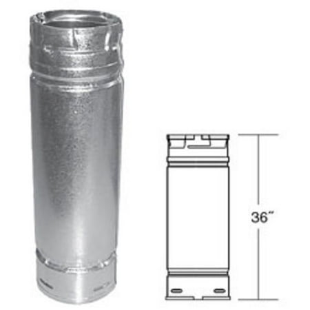 Duravent 3Pvl-36 3u0022 Inner Diameter - Stainless Steel