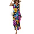 thumbnail image 1 of Floral Vestido Sin Mangas Vestidos Para Mujer, Vestido Suelto De Verano 2025, 1 of 5
