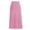 Pink, variant on Womens Skirts Spring Summer Mid Length Solid Color Ladies Skirt Activewear