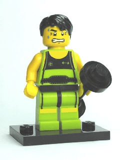 Lego Collectable Minifigure Series #2 Weightlifter #8684