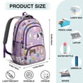 thumbnail image 5 of Boxer Dog Pitbull Terriers Dog and Drinks Backpack for School,Cute School Bag,Schoolbag with Adjustable Shoulder Straps & Padded Back,16.9 Inch, 5 of 5