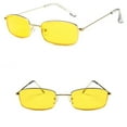 thumbnail image 2 of WTXUE Glasses, Retro Glasses Women Man Square Shades Small Rectangular Frame Sunglasses, D, 2 of 2