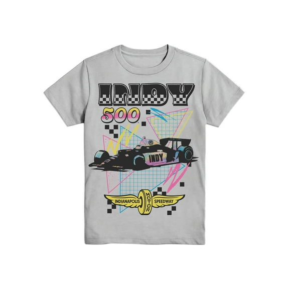 Indy 500 90's Vibe, Crew Neck, Short Sleeve, Graphic Tee, Sizes 4-18