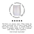thumbnail image 3 of Corkcicle Stemless Insulated Wine Glass Tumbler, Unicorn Magic, 12 oz – Stainless Steel Stemless Wine Glass Keeps Beverages Cold for 6 Hours, Hot for 3 Hours – Non-Slip, Easy-Grip Insulated Cup, 3 of 7