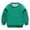 Green, variant on TIREOW Girls and Boys Sweatshirts Round Neck Long Sleeve Pullover Sweatshirt Solid Color Loose Fit Soft Casual Pullovers Top