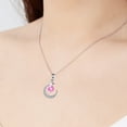 thumbnail image 4 of SIfdSeng Hot Selling Diamond Necklace Creative Jewelry Temperament Diamond Moon Necklace, 4 of 7