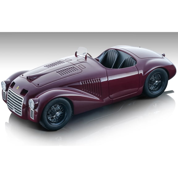 Ferrari 159S Rosso Mugello Red "Press Officine" (1947) "Mythos Series" 1/18 Model Car by Tecnomodel